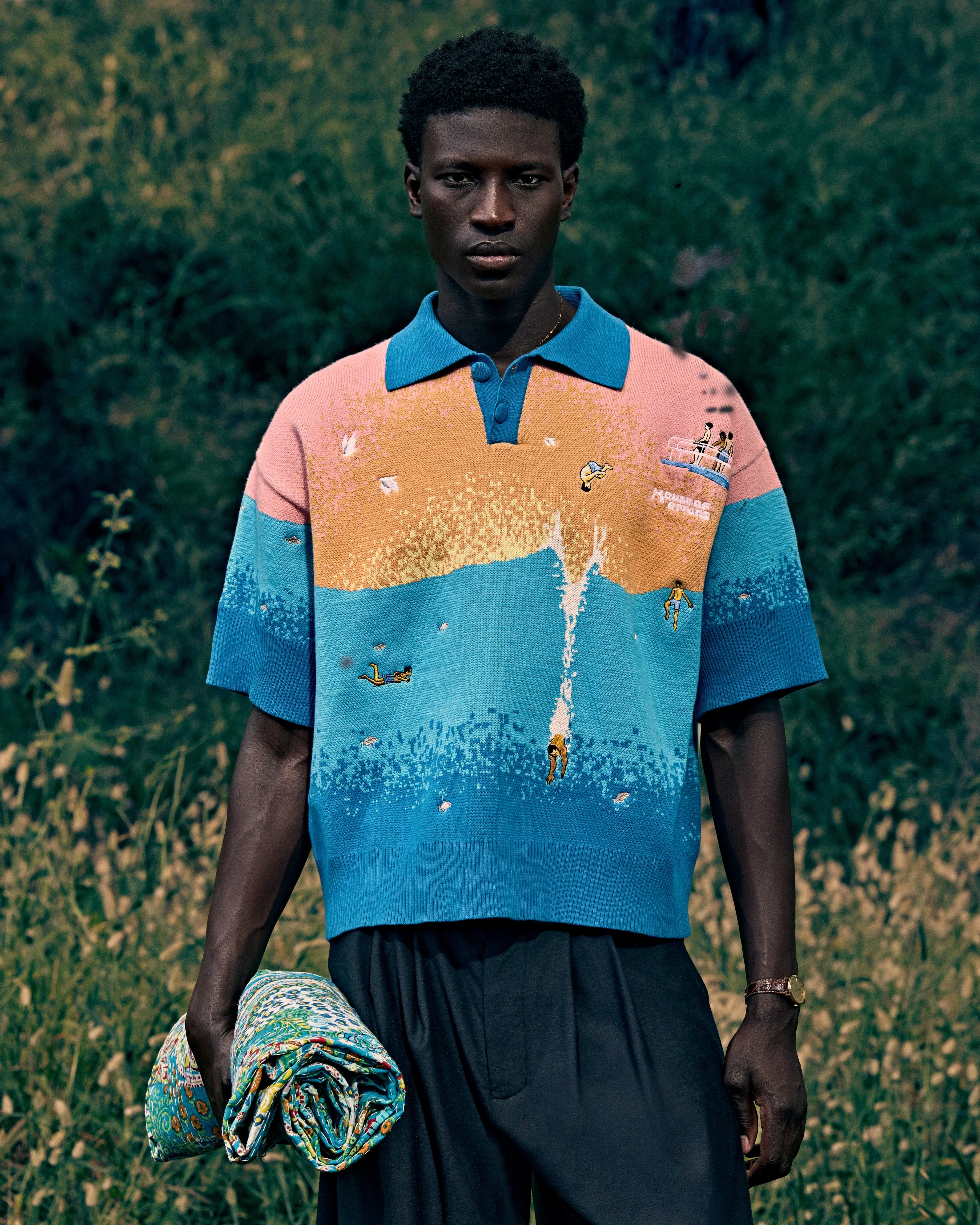 COTTON SUNSET LAKE POLO - Image 5