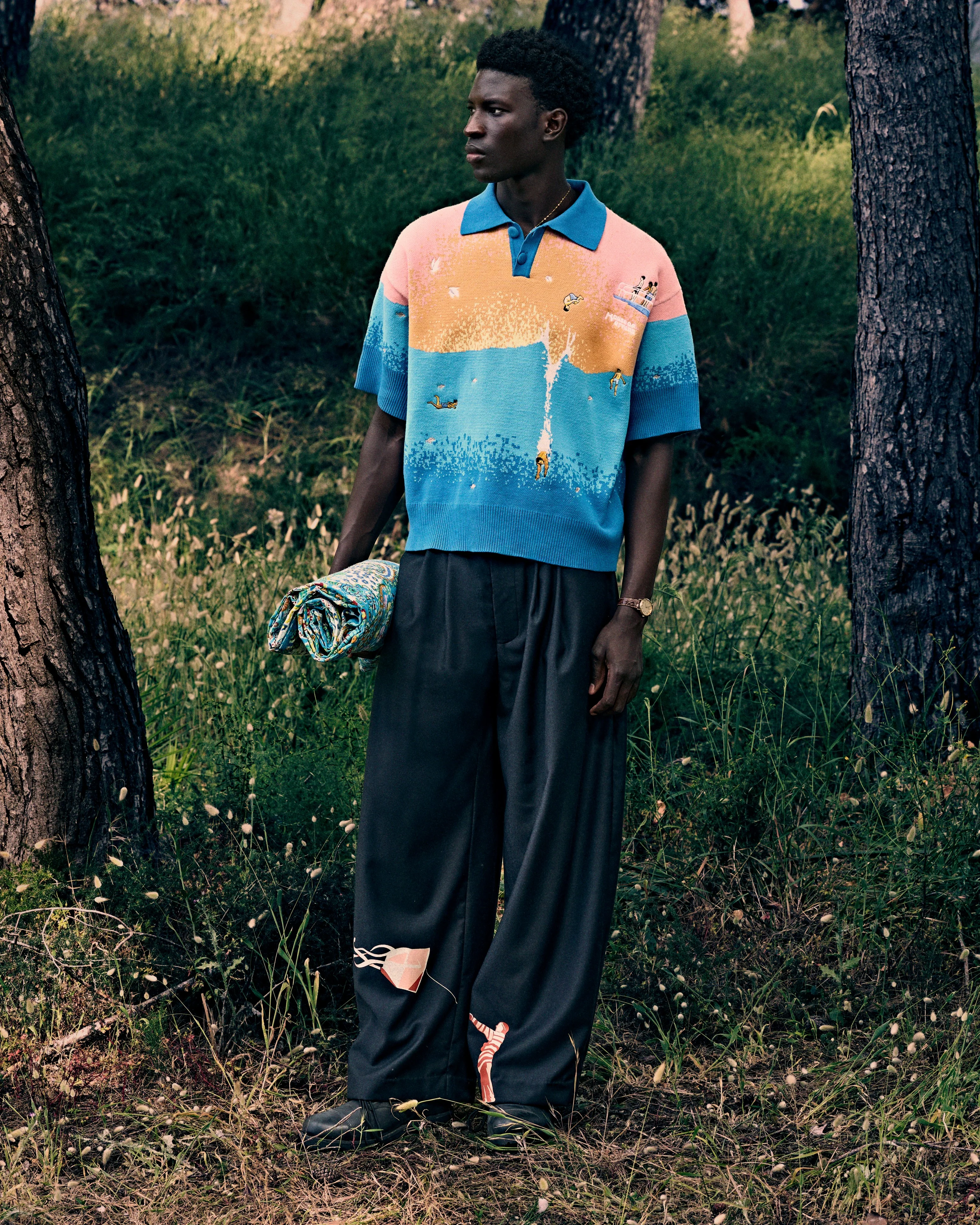 COTTON SUNSET LAKE POLO - Image 6