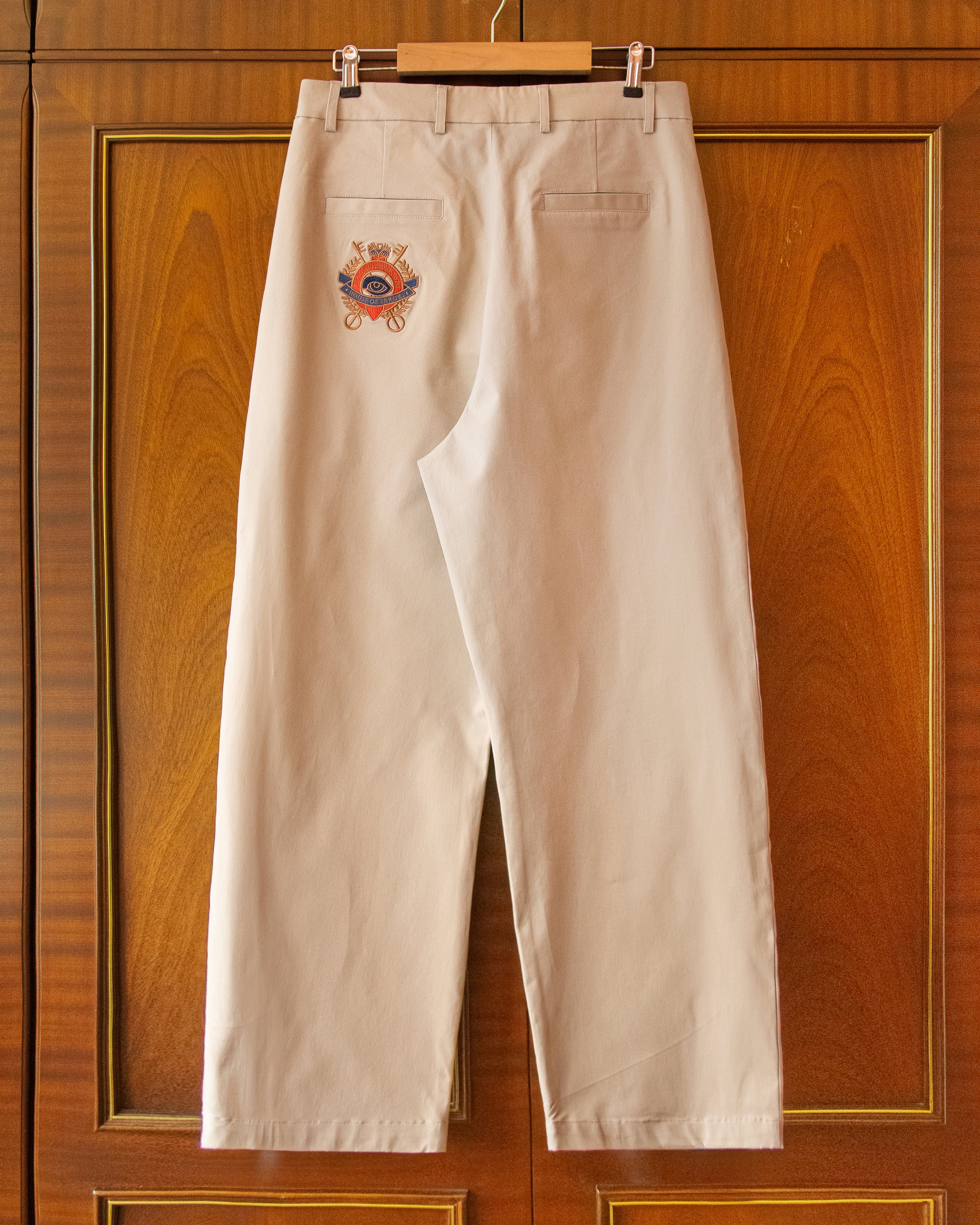 CROWN TROUSERS IN CREAM - Image 2