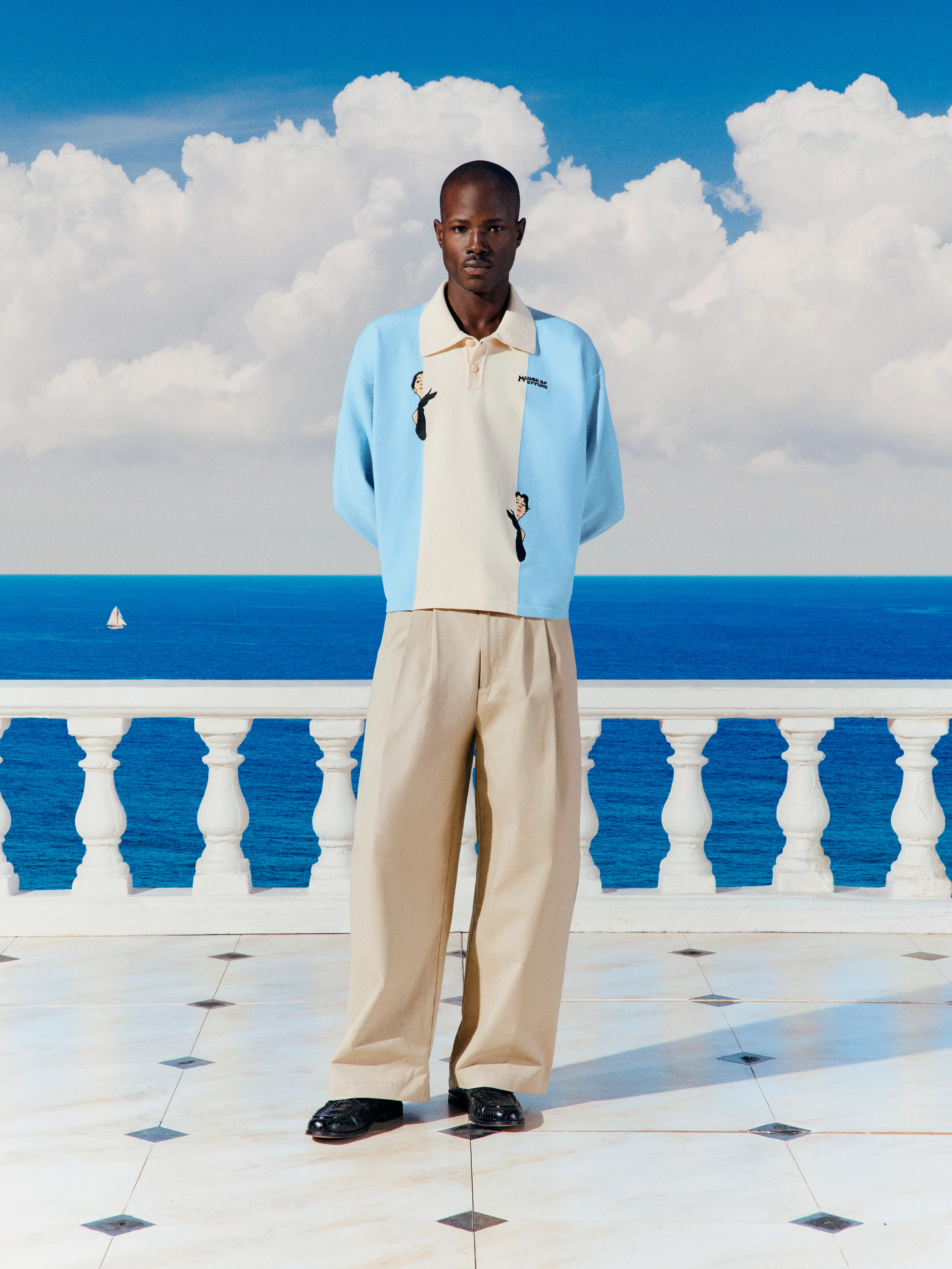 CROWN TROUSERS IN CREAM - Image 3