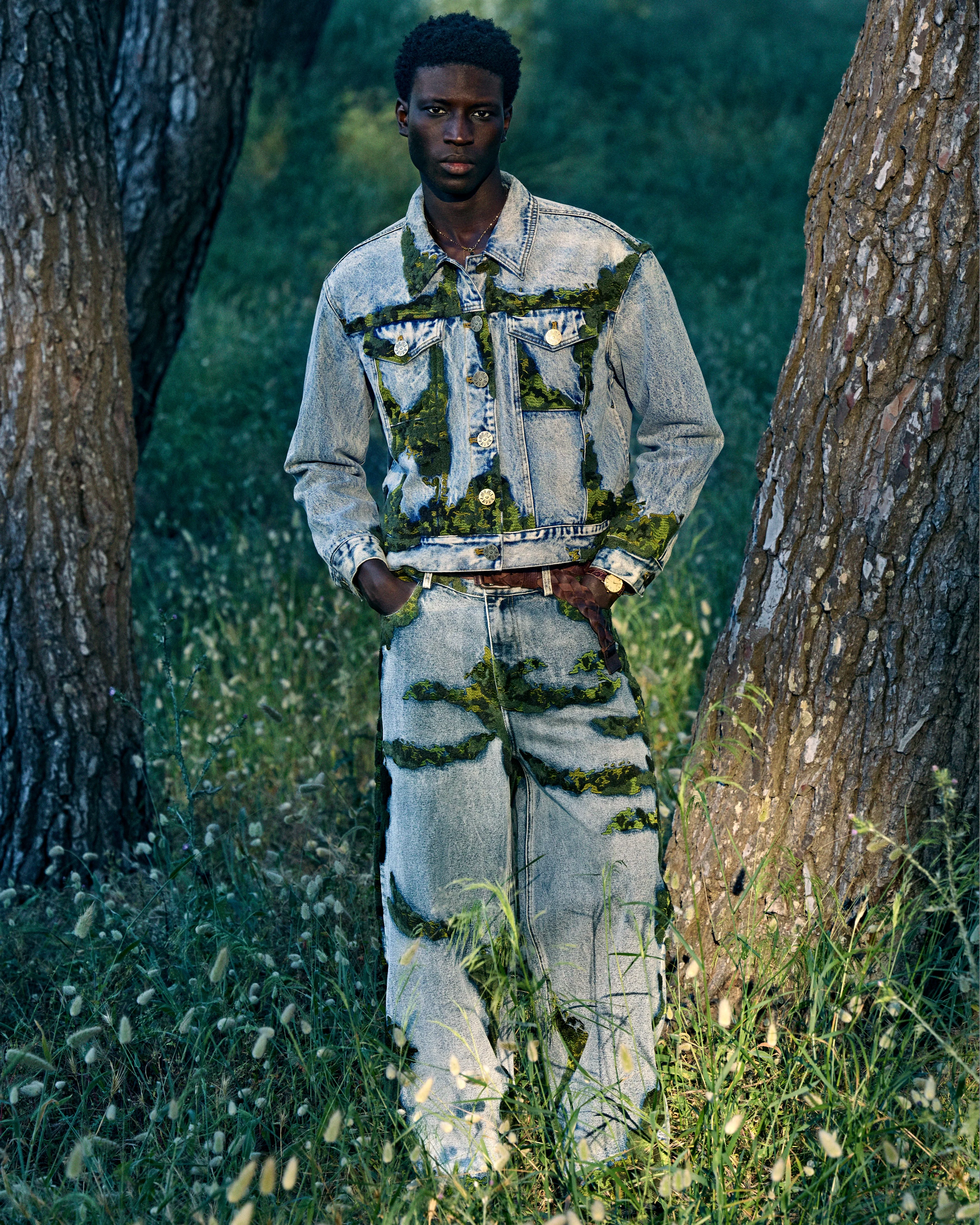 EMBROIDERED MOSS JEANS - Image 6