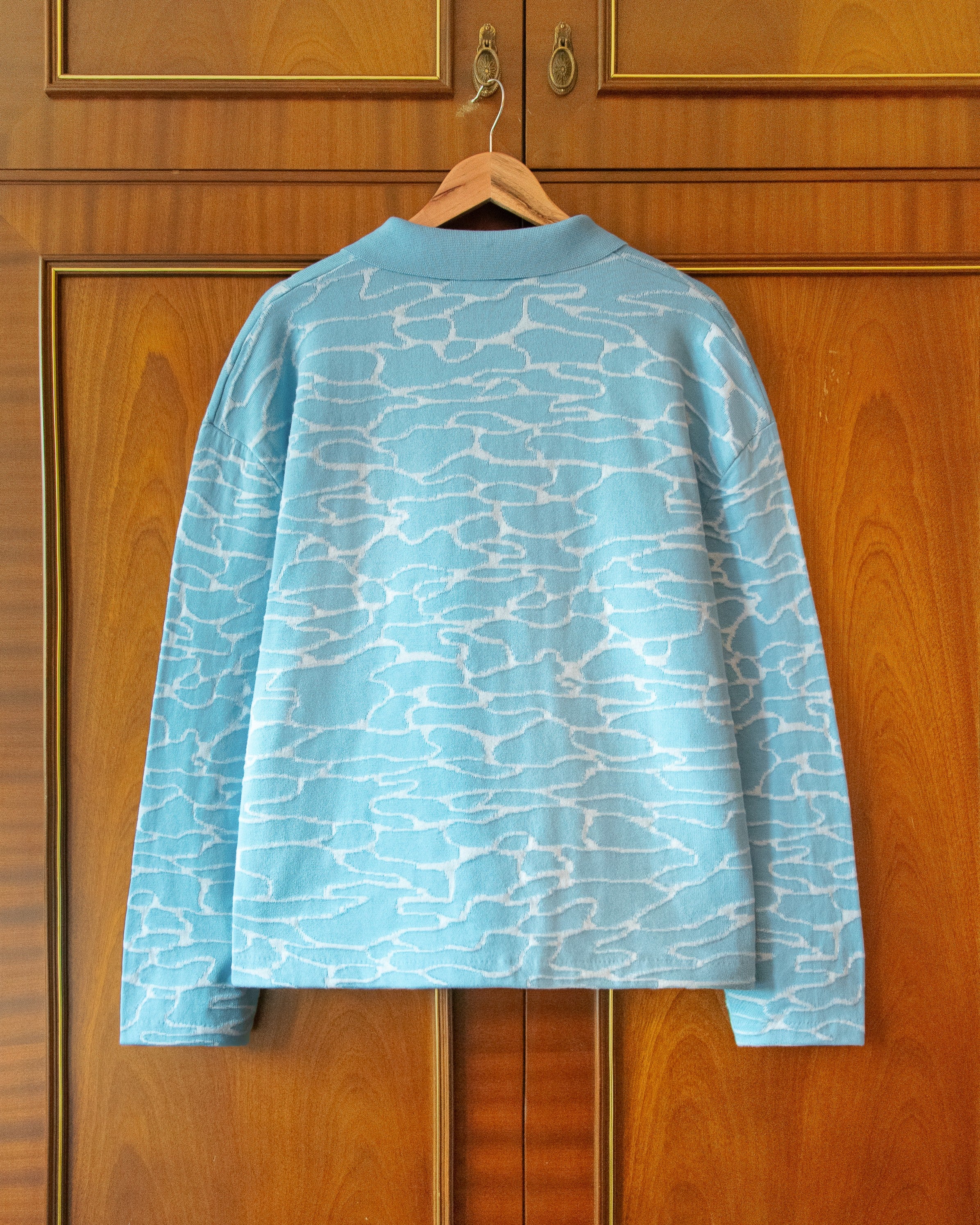 KNITTED COTTON FLOATING RUGBY - Image 4