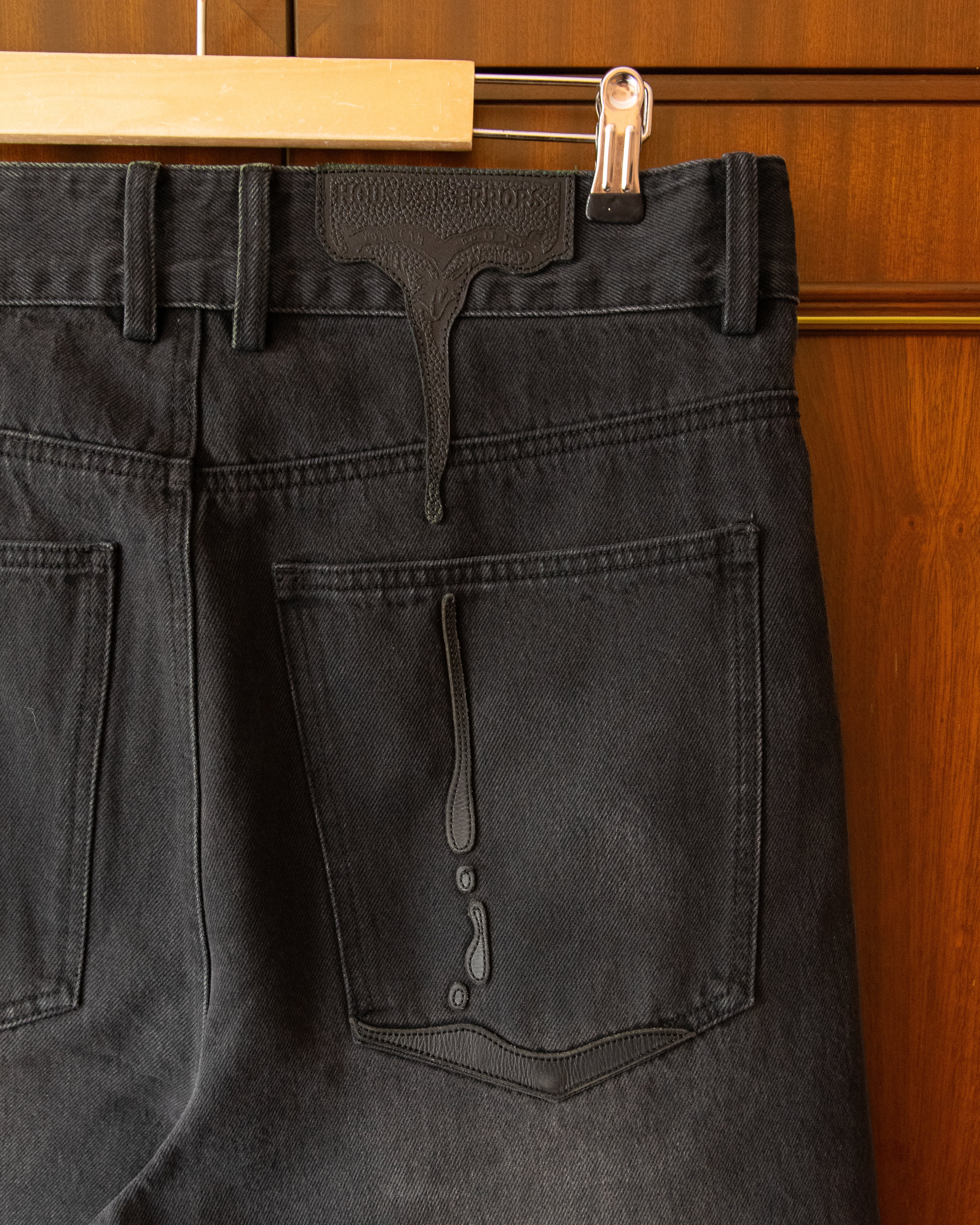 MELTING PATCH JEANS - VINTAGE BLACK - Image 2