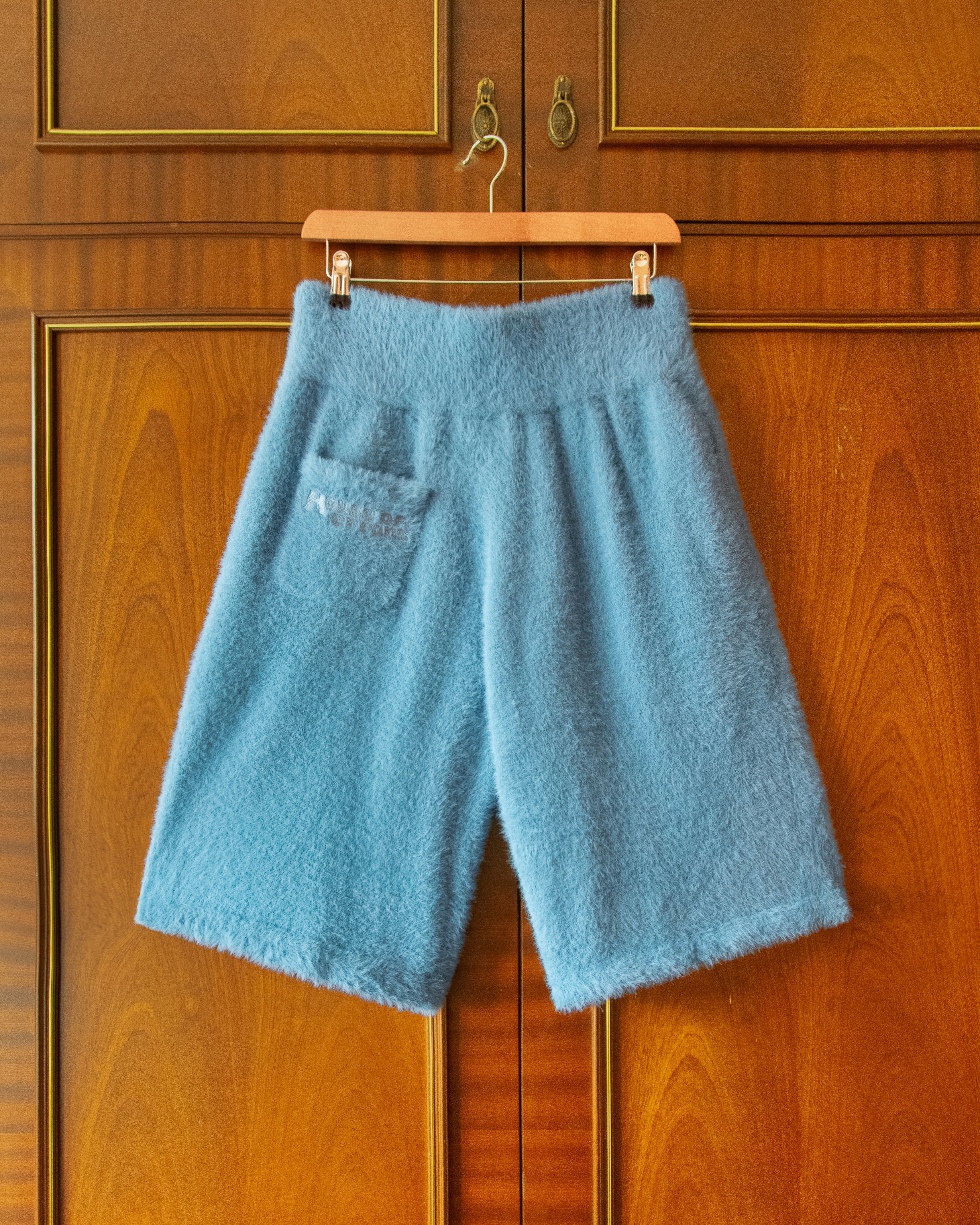 SHAGGY KNITTED SHORTS - Image 3