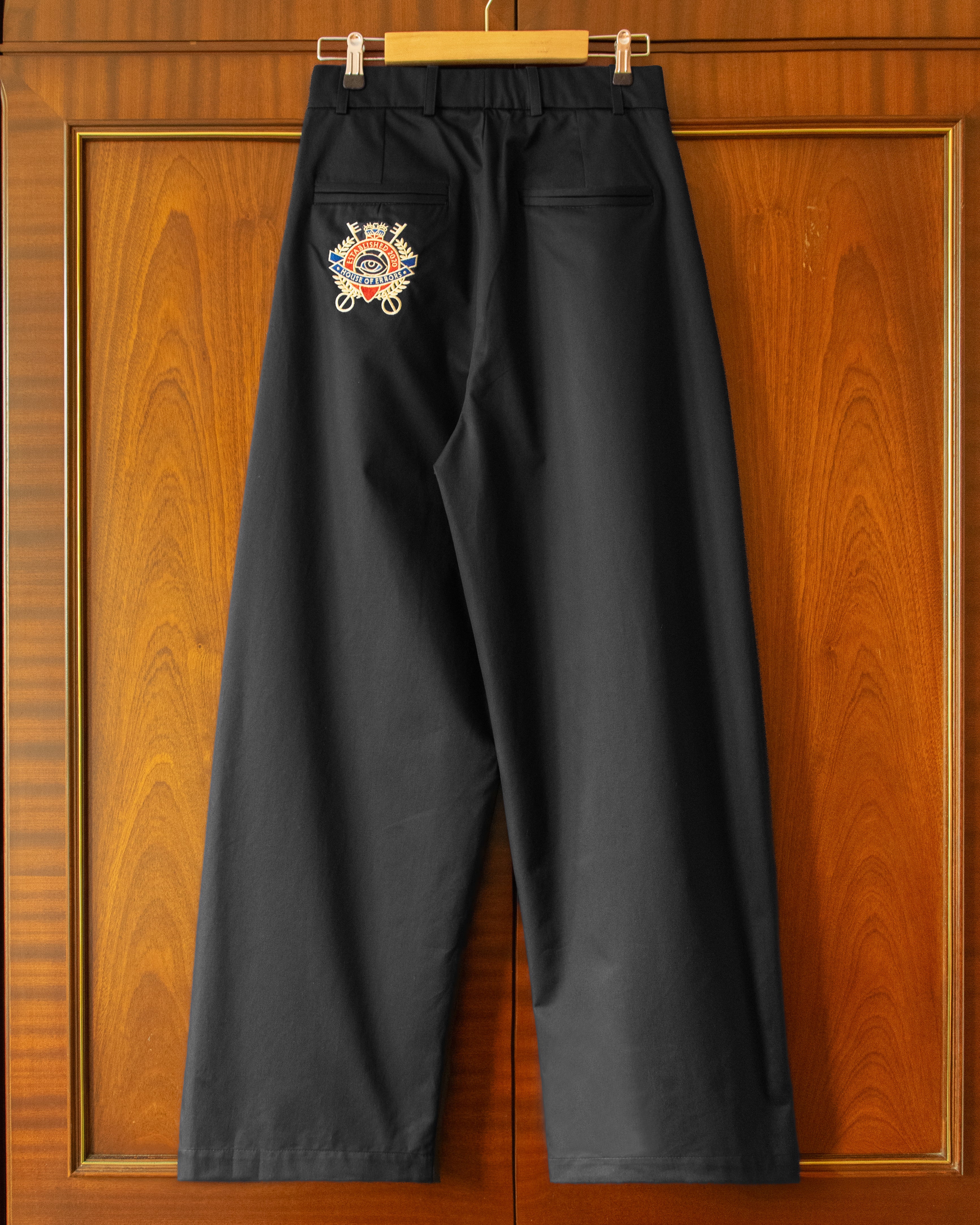 CROWN TROUSERS IN BLACK - Image 2