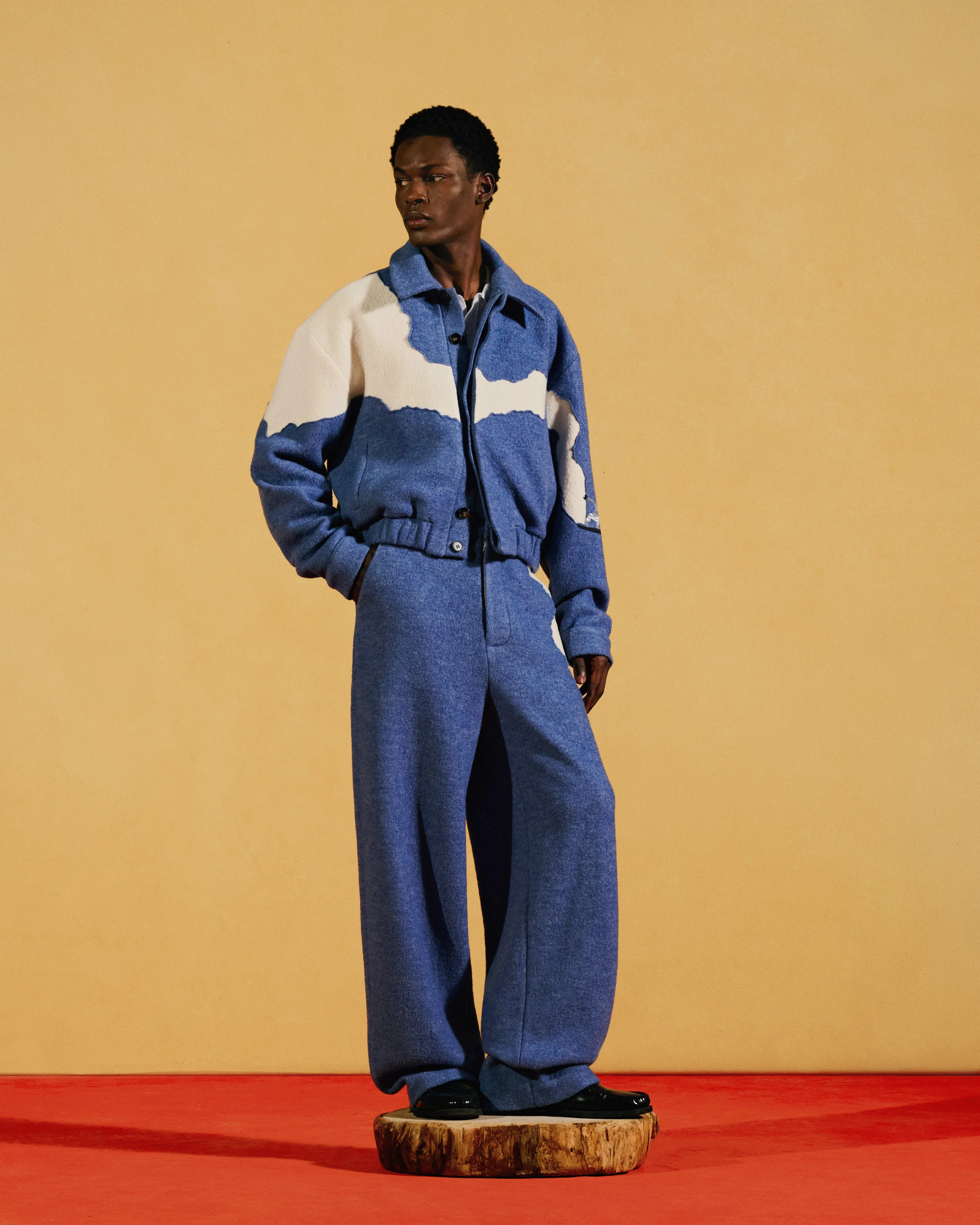 WOOL 'PLANCHE A NEIGE' BOMBER - Image 2